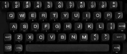 TI-99/4A keyboard